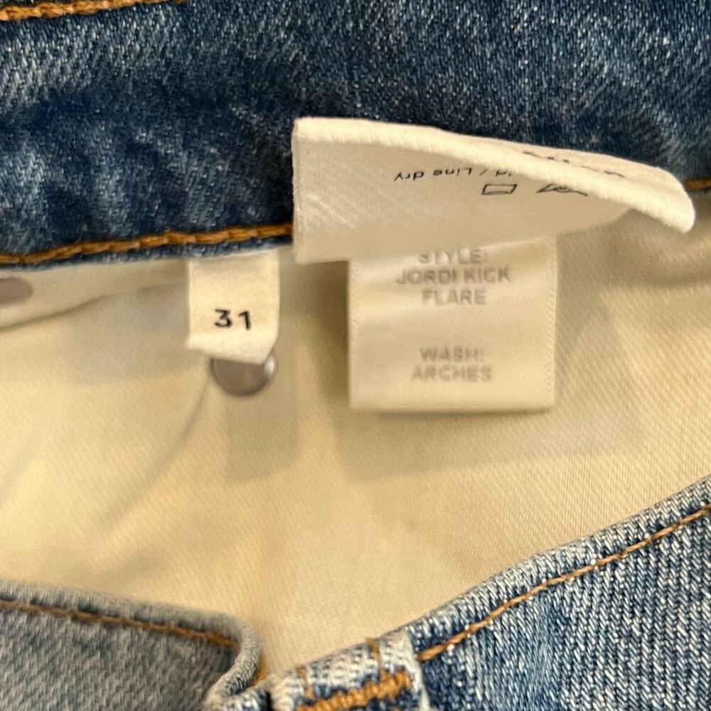 REFORMATION Jordi Kick Flare Jean Size 31 - Picture 8 of 8